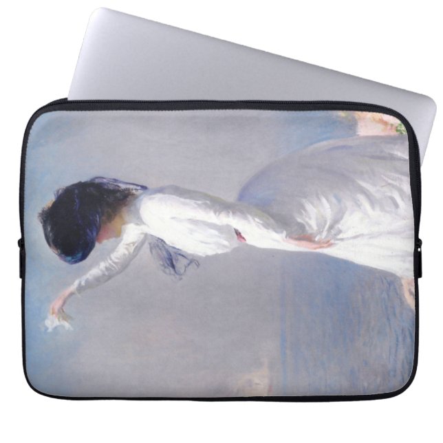 Afscheid (door Joseph DeCamp) Laptop Sleeve (Voorkant)