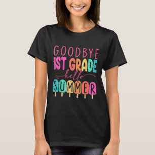 Afscheid eerste graad Hallo eerste graad T-shirt