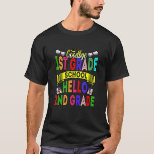 Afscheid eerste graad Hallo tweede klas T-shirt