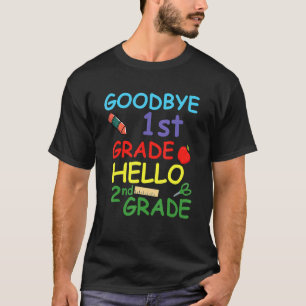 Afscheid eerste graad Hallo tweede rang T-shirt