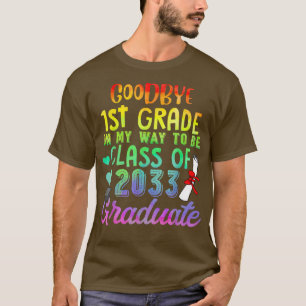 Afscheid eerste graad Hallo tweede rang T-shirt