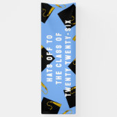 Afscheid Eindexamenklas 2025 Spandoek (Verticaal)