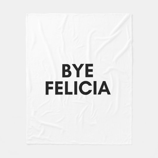 afscheid felicia fleece deken (Voorkant)