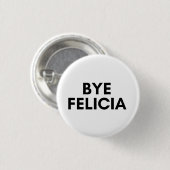 afscheid felicia ronde button 3,2 cm (Voorkant /achterkant)