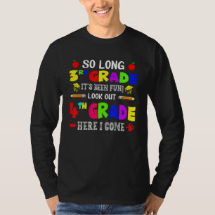 Afscheid groep 5, naar groep 6, terug naar school t-shirt