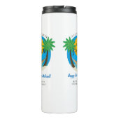 Afscheid Hallo Pensioenuitkering Thermosbeker (Achterkant)