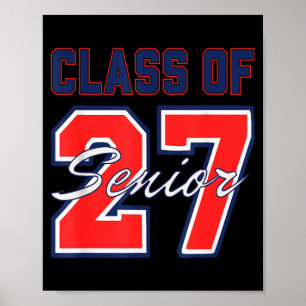 Afscheid Klas 2027 Afstuderen Senior 2027 Terug na Poster