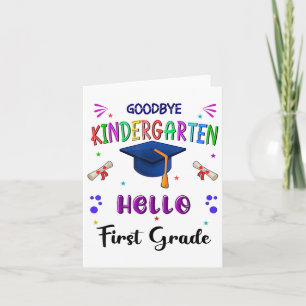Afscheid kleuterschool Afstuderen CL 2025 1e klas Kaart