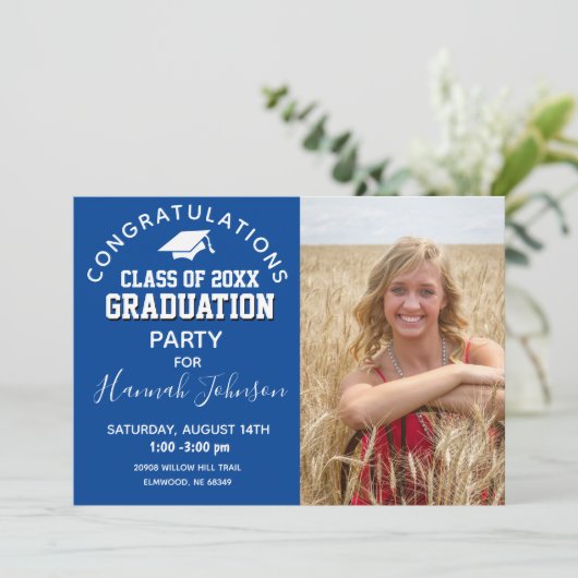 Afscheid middelbare school 2023 aankondiging (Staand voorkant)