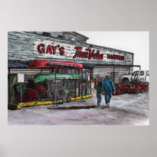 afscheid nemen van een beperkte uitgave van de era poster