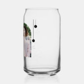 Afscheid Simpele Blad Foto Aqua Blikvorm Glas (Links)