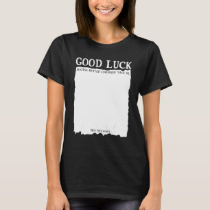 Afscheid Vaarwel Signeer Me Goed Geluk Om Collega T-shirt