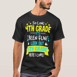 Afscheid van groep 6, groep 7 is aangebroken Afslu T-shirt