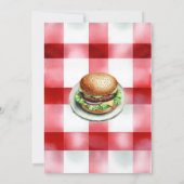 Afscheid van Summer BBQ Party Kaart (Achterkant)