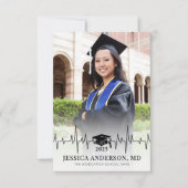 Afscheidfoto van de Medische Faculteit Aankondiging (Voorkant)