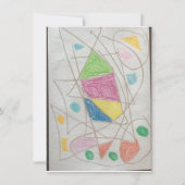 Afscheidkaart diploma bedankje kaart (Voorkant)