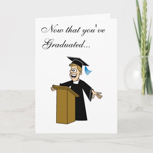 Afscheids Kaart (Voorkant)