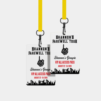 Afscheids Tour, Muziekfestival Meidenavond Badge