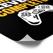 Afscheidscadeau | Compleet op middelbareschoolnive Poster (Hoek)