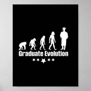 Afscheidscadeau   Evolutie van de afgestudeerde Poster