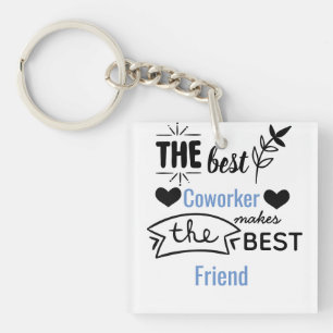 Afscheidscadeau voor collega's Beste collega nu vr Sleutelhanger