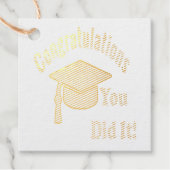 Afscheidscadeautag Bedankjes Labels (Voorkant)