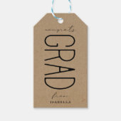 Afscheidscadeautag Cadeaulabel (Voorkant)