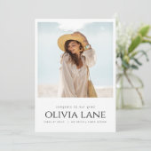 Afscheidsceremonie Aankondiging met Foto en Boodsc (Staand voorkant)