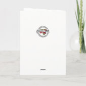 Afscheidsceremonie diploma-uitreiking Sint-Ignatiu Kaart (Achterkant)