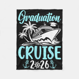 Afscheidscruise 2026 Vakantie Geslaagd Cruise Fleece Deken
