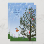 Afscheidsfeest voor collega kaart (Voorkant / Achterkant)