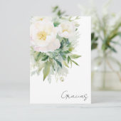 Afscheidsfeestje voor de Bruid Afscheid van de Bru Bedankkaart (Staand voorkant)