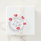 Afscheidsfeestje voor de bruid bedankjes labels (In situ)