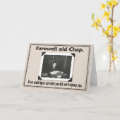 Afscheidskees Kaart (Gele Bloem)