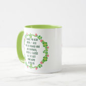 Afscheidsmok met eigen tekst gedicht bericht mok (Voorkant links)