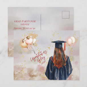 Afscheidspartij Dochter Gefeliciteerd Briefkaart