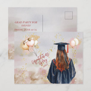 Afscheidspartij Dochter Gefeliciteerd Briefkaart