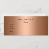 Afscheidspartij Uitnodiging (Achterkant)