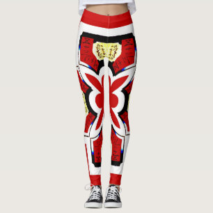 Afscheurt de Japanse stijl van Vormen, Leggings