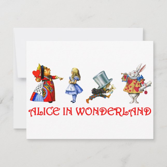AFSCHRIJVING IN WONDERLAND (Voorkant)