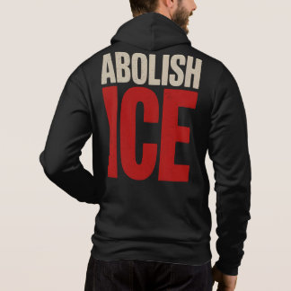 Afshaffer ICE Minimalistische Protest Typografie O Hoodie
