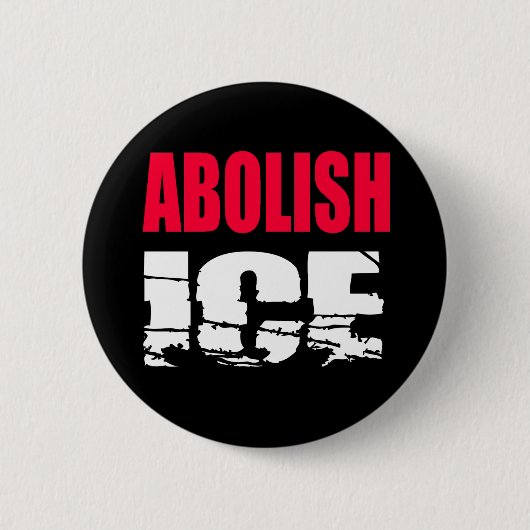Afshafferen van ICE Ronde Button 5,7 Cm (Voorkant)