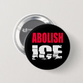 Afshafferen van ICE Ronde Button 5,7 Cm (Voorkant /achterkant)