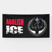 Afshafferen van ICE Spandoek (Horizontaal)