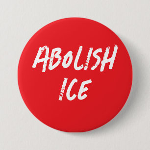 Afshaffing ICE Politiek Protest Ronde Button 7,6 Cm
