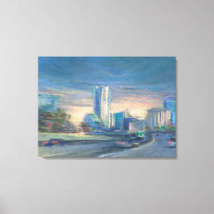 Afslag 2, Atlanta, GA - Vinyl Fotobehang Canvas Afdruk