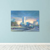 Afslag 2, Atlanta, GA - Vinyl Fotobehang Canvas Afdruk (Insitu (Houten vloer))