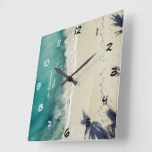 Afslanking van de rusttijd vierkante klok (Hoek)