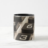 "Afsluiten calculator" Mok (Midden)