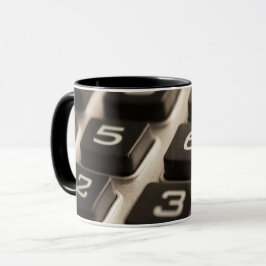 "Afsluiten calculator" Mok